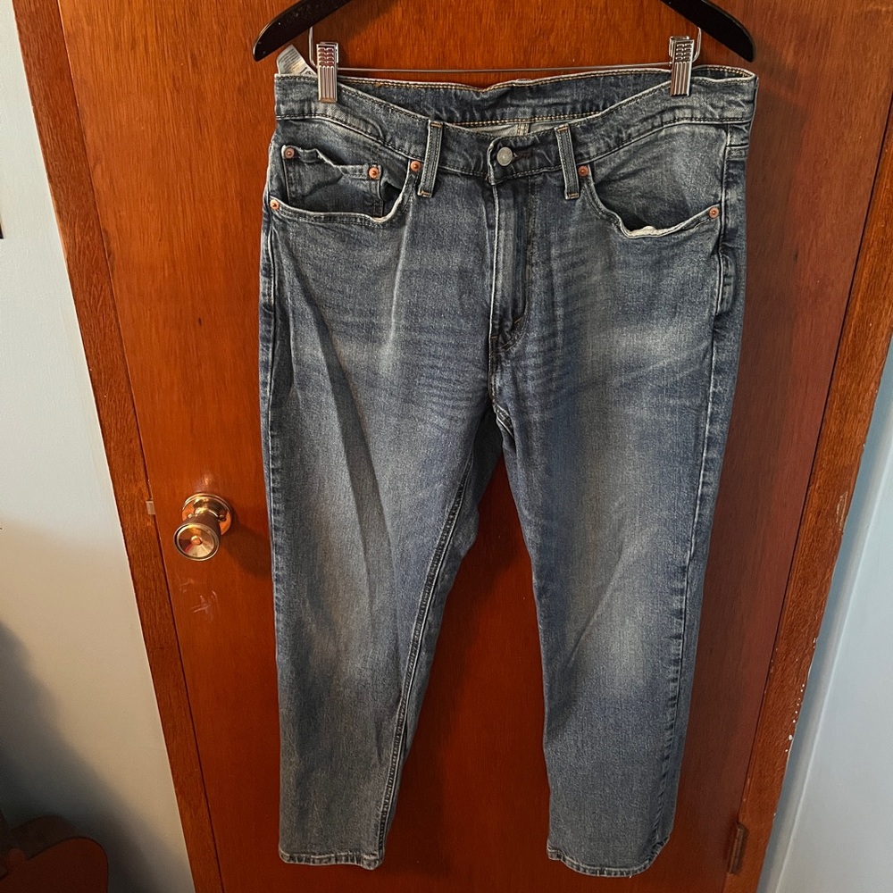 Levi's Classic Blue Denim Jeans 34w 30L
